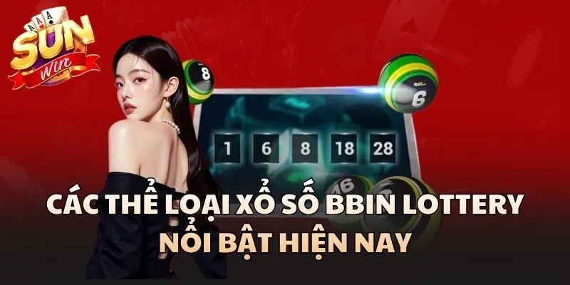 Các thể loại xổ số BBin Lottery nổi bật hiện nay